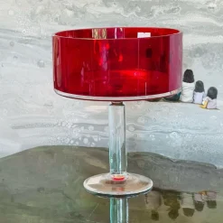 Pasabahce Red Bowl Stand Service 180MM