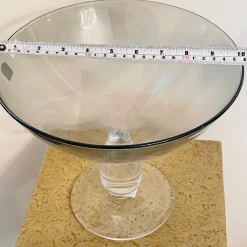 Pasabahce Stand Service Plate Smoke Bowl 25 cm