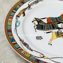 Persian Horses Plate Set (18 Piece Plate Set)