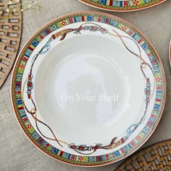 Persian Horses Plate Set (18 Piece Plate Set)
