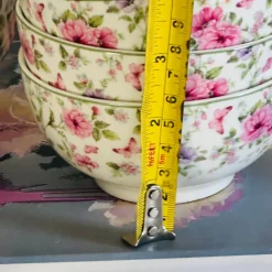 18 Piece Plate Set Floral Gardens