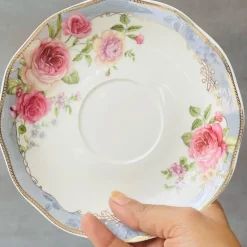 24 Piece Tea Set English Roses