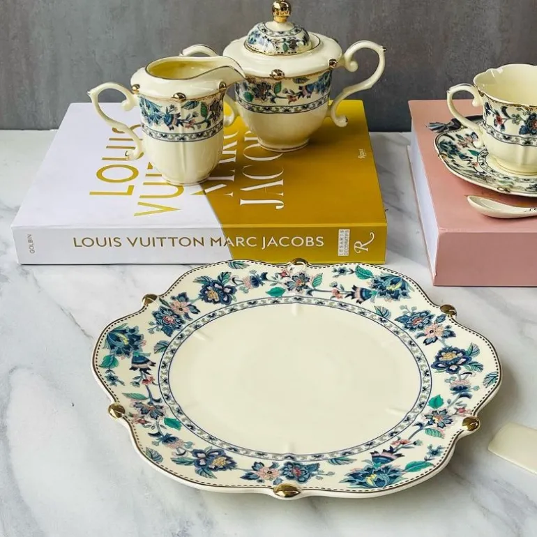 31 Piece Tea Set Evergreen