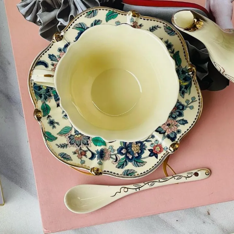 31 Piece Tea Set Evergreen