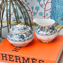 24 Piece Tea Set Secret Garden Evergreen II