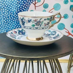 24 Piece Tea Set Secret Garden Evergreen II