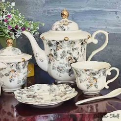 31 Piece Tea Set Winter Grey