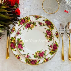 RA Red Rose Love (85 piece dinner set for 12)