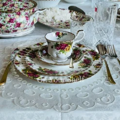 RA Red Rose Love (85 piece dinner set for 12)