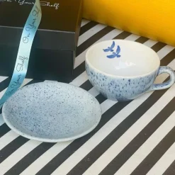 Rain Darlings Cup Saucers set of six