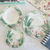 Rainforest Reverie Plate Set (18 Piece Plate Set)