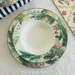 Rainforest Reverie Plate Set (18 Piece Plate Set)