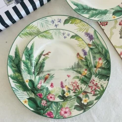 Rainforest Reverie Plate Set (18 Piece Plate Set)