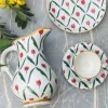 Red Tulip Jug