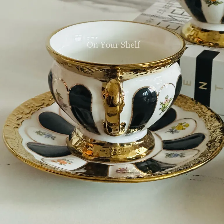 Regale Bloom Tea Cups & Saucers (Set Of Six)