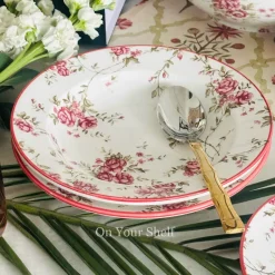 Rosabelle Dinner Set (83 Piece Dinner Set)