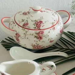 Rosabelle Dinner Set (83 Piece Dinner Set)