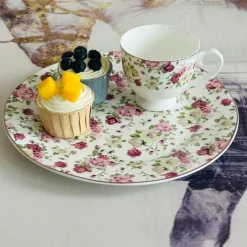 Rose Garden Delight Tea Set (24 piece tea set)