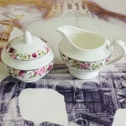 Rose Garden Delight Tea Set (24 piece tea set)