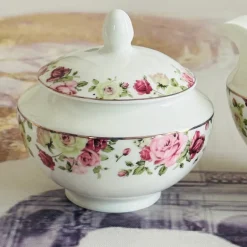 Rose Garden Delight Tea Set (24 piece tea set)