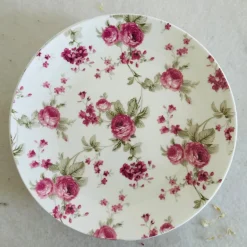 Rosette Garden (Set Of 8 Quarter Plates)