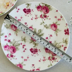Rosette Garden (Set Of 8 Quarter Plates)