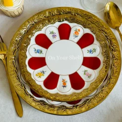 Royal Bloom Elegance (24 Piece Plate Set)