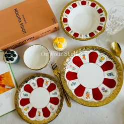 Royal Bloom Elegance (24 Piece Plate Set)