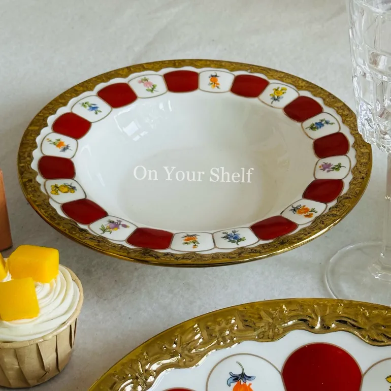 Royal Bloom Elegance (24 Piece Plate Set)