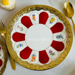 Royal Bloom Elegance (24 Piece Plate Set)
