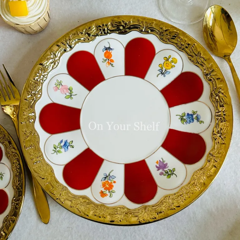 Royal Bloom Elegance (24 Piece Plate Set)
