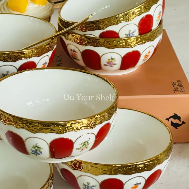 Royal Bloom Elegance (24 Piece Plate Set)