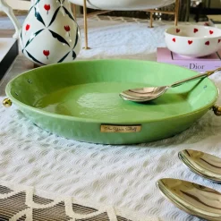 Royal Brass Serving Spoon Set Of Six