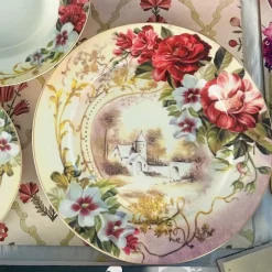 Scenic Garden Harmony(18 piece plate set)