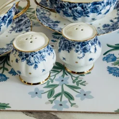 Secret Garden Blue (23 Piece Soup Set)