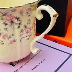 Secret Garden Floral Mug - Pink Flowers