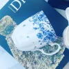 Secret Garden Mugs-Blue
