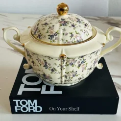 Secret Garden Spring Floral Soup Set Porcelain (23 piece)