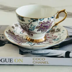 Secret Garden Wild Love TeaCups (Set Of Six Cups & Saucers)