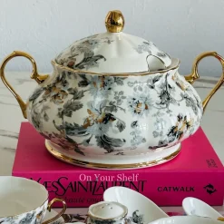 Secret Garden Winter Grey (23 Piece Soup Set)