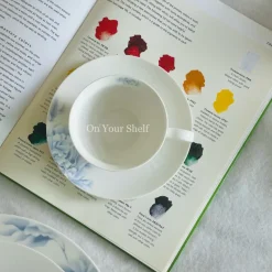 Serene Mist Tea Cups (Set Of Six Teacups & Saucers)