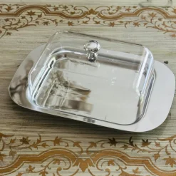 Silver Butter Dish
