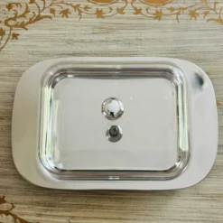Silver Butter Dish
