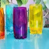 Soda Lime Glass Coloured Tumbler