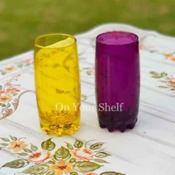 Soda Lime Glass Coloured Tumbler
