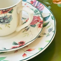 Summer Blossom Porcelain (24 piece tea set)