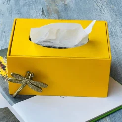 Sunshine Laser Cut Flutter Tissue Box