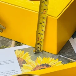 Sunshine Laser Cut Flutter Tissue Box