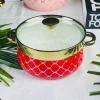 Taureen Pot Moroccan Vector - Red