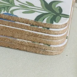 The Blue Ethnic Meadow Coaster (Pack Of Six)